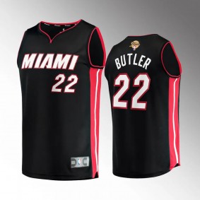 Miami Heat Jimmy Butler 2023 NBA Finals Youth Black Jersey #22 Fastbreak Player