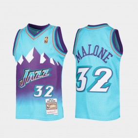 Utah Jazz Karl Malone Youth Blue Jersey Reload