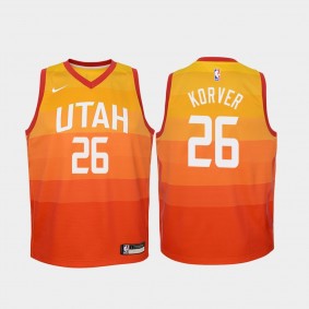Utah Jazz Kyle Korver Red City Jersey