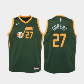 Jazz Rudy Gobert Green Earned Jersey